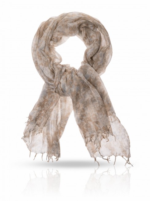 Палантин Женский W-VINTAGE.FLORAL/TAUPE